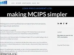 Sites similar to leanprocurement.net