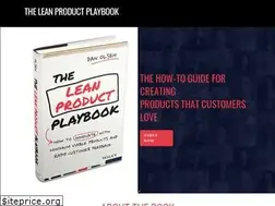 Sites similar to leanproductplaybook.com