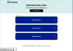 Sites similar to leanservers.com