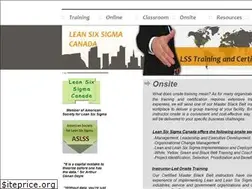 Sites similar to leansixsigmacanada.com