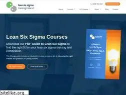 Sites similar to leansixsigmatraining.ie