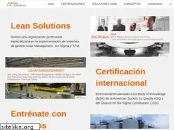 Sites similar to leansolutions.co