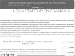 Sites similar to leanstartup.fr