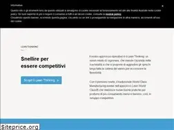 Sites similar to leanthinking.it