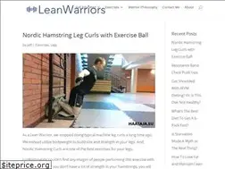 Sites similar to leanwarriors.com