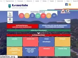 Sites similar to leanyfalu.hu