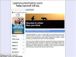 Sites similar to leanyourcompany.com