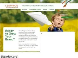 Sites similar to leapfrogstrategy.com