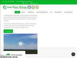 Sites similar to leapgreenenergy.com