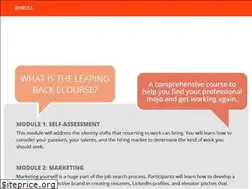 Sites similar to leapingback.com