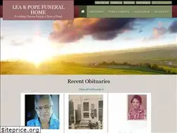 Sites similar to leapopefuneralhome.com