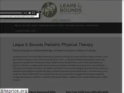 Sites similar to leapsandboundspediatrictherapy.org
