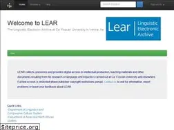 Sites similar to lear.unive.it