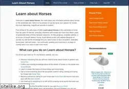 Sites similar to learn-about-horses.com