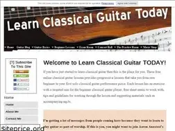 Sites similar to learn-classical-guitar-today.com