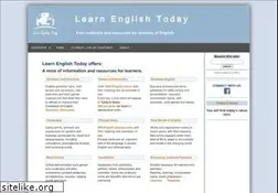 Sites similar to learn-english-today.com