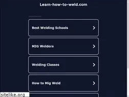Sites similar to learn-how-to-weld.com