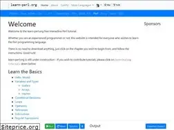 Sites similar to learn-perl.org