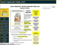 Sites similar to learn-spanish-help.com