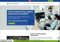 Sites similar to learn-to-trade.com