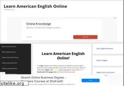 Sites similar to learnamericanenglishonline.com