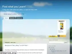 Sites similar to learnandpost.com