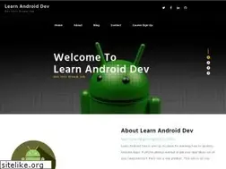Sites similar to learnandroiddev.com