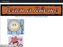 Sites similar to learnarhyme.com