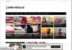 Sites similar to learnarticles.com