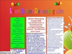 Sites similar to learnballoondecorating.info