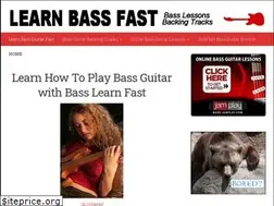 Sites similar to learnbassfast.com