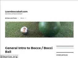 Sites similar to learnbocceball.com
