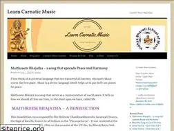 Sites similar to learncarnaticmusicblog.wordpress.com