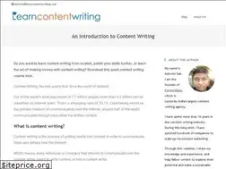 Sites similar to learncontentwriting.com