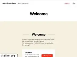 Sites similar to learncreategame.com