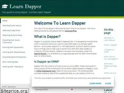 Sites similar to learndapper.com