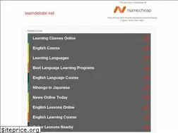Sites similar to learndebate.net