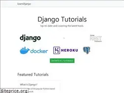 Sites similar to learndjango.com