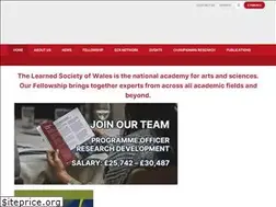 Sites similar to learnedsociety.wales
