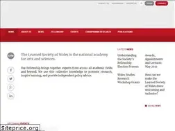 Sites similar to learnedsocietywales.ac.uk