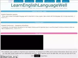 Sites similar to learnenglishlanguagewell.com