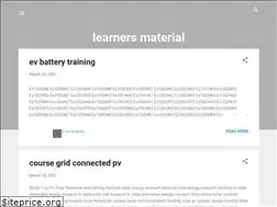Sites similar to learners-material.blogspot.com