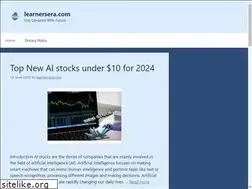 Sites similar to learnersera.com