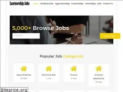 Sites similar to learnershipjobs.co.za