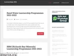 Sites similar to learnershipupdate.co.za