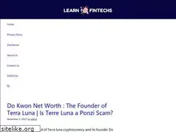 Sites similar to learnfintechs.com