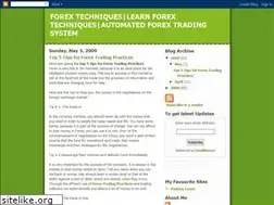 Sites similar to learnforextechniques.blogspot.com