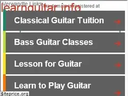 Sites similar to learnguitar.info