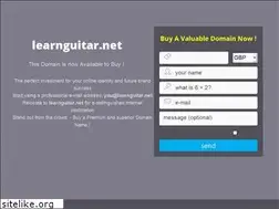 Sites similar to learnguitar.net