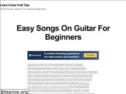 Sites similar to learnguitarfasttips.com